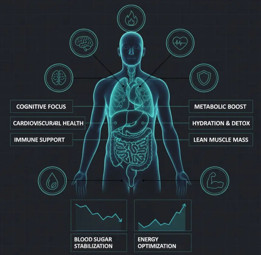 Illustration of MounjaBoost's benefits